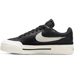 NIKE Court Legacy Lift Sneaker Damen 001 - black/sail-white-team orange 35.5