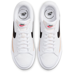 NIKE Court Legacy Lift Sneaker Damen 100 - white/black-hemp-team orange 36