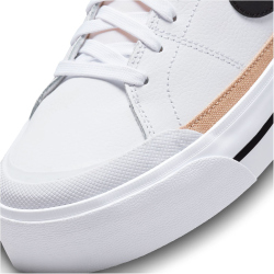 NIKE Court Legacy Lift Sneaker Damen 100 - white/black-hemp-team orange 36