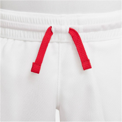 NIKE Dri-FIT Big Kids (Boys) Basketball Shorts 101 - white/university red/black S (128-137 cm)