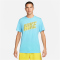 NIKE Sportswear T-Shirt Herren 499 - blue chill/alligator M
