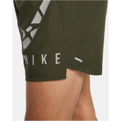 NIKE Dri-FIT Challenger Run Division 5" Brief-Lined Laufshorts Herren 325 - cargo khaki/reflective silv S