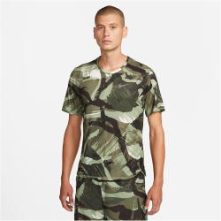 NIKE Dri-FIT Miler Camouflage kurzarm Laufshirt Herren...