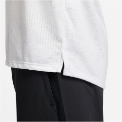 NIKE Dri-FIT Run Division kurzarm Laufshirt Herren 051 - birch heather/reflective silv S