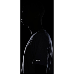 NIKE Dri-FIT Run Division kurzarm Laufshirt Herren 051 - birch heather/reflective silv M