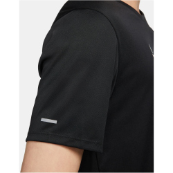 NIKE Dri-FIT Run Division kurzarm Laufshirt Herren 010 - black/reflective silv S