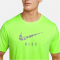 NIKE Dri-FIT Run Division kurzarm Laufshirt Herren 358 - ghost green/reflective silv S