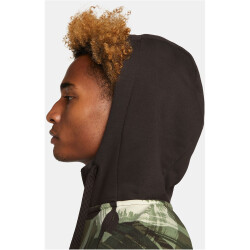 NIKE Dri-FIT Camouflage Fitness Fleece-Kapuzenjacke Herren 220 - velvet brown/black/coconut milk S