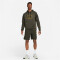 NIKE Dri-FIT Flex Woven Graphic Fitness Shorts Herren 355 - sequoia/black/black S