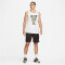 NIKE Dri-FIT Knit Camouflage Trainingsshorts Herren 220 - velvet brown/oil green/coconut milk S