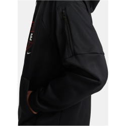 NIKE Therma-FIT Fitness Hoodie Herren 010 - black/black/black/iron grey M