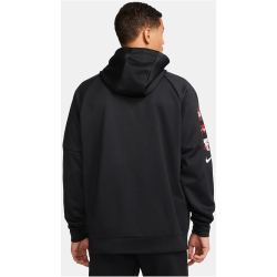 NIKE Therma-FIT Fitness Hoodie Herren 010 - black/black/black/iron grey M