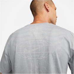 NIKE Pro Dri-FIT T-Shirt Herren 073 - particle grey/black S