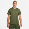 NIKE Pro Dri-FIT T-Shirt Herren 326 - rough green/black S