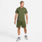 NIKE Pro Dri-FIT T-Shirt Herren 326 - rough green/black S