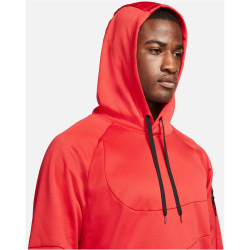 NIKE Therma-FIT Fitness Hoodie Herren 657 - university red/university red/black M