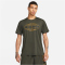NIKE Pro Dri-FIT Graphic T-Shirt Herren 355 - sequoia/black S