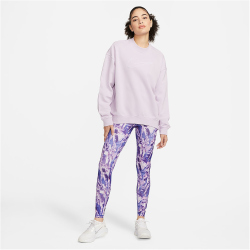 NIKE Dri-FIT Get Fit Graphic Crewneck Sweatshirt Damen 530 - doll/white XL