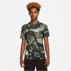 NIKE Pro Dri-FIT Slim Camouflage kurzarm Trainingsshirt...