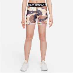 NIKE Pro Dri-FIT Shorts Mädchen 010 - black/white L...
