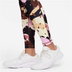 NIKE Pro Dri-FIT Leggings M&auml;dchen 010 - black/white L (146-156 cm)
