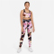 NIKE Pro Dri-FIT Leggings M&auml;dchen 010 - black/white L (146-156 cm)