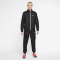 NIKE Sportswear Club Lined Woven Trainingsanzug Herren 010 - black/white L