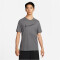 NIKE Dri-FIT kurzarm Camouflage Trainingsshirt Herren 068 - iron grey M