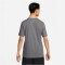 NIKE Dri-FIT kurzarm Camouflage Trainingsshirt Herren 068 - iron grey M