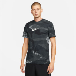 NIKE Dri-FIT Camouflage Printed Trainingsshirt Herren 010...