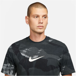 NIKE Dri-FIT Camouflage Printed Trainingsshirt Herren 010...