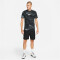 NIKE Dri-FIT Camouflage Printed Trainingsshirt Herren 010 - black S