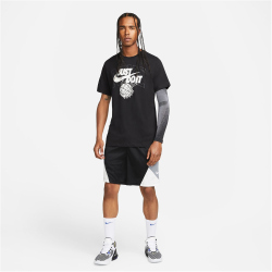NIKE Dri-FIT "Just Do It" Basketball T-Shirt Herren 010 - black S