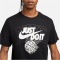 NIKE Dri-FIT "Just Do It" Basketball T-Shirt Herren 010 - black S