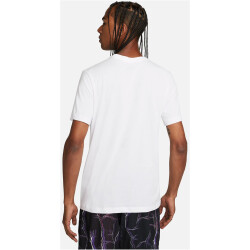 NIKE Dri-FIT "Just Do It" Basketball T-Shirt Herren 100 - white S