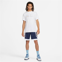 NIKE Dri-FIT Swoosh Basketball T-Shirt Herren 100 - white S