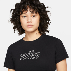 NIKE Sportswear Icon Clash T-Shirt Damen 010 - black XS