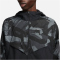 NIKE Repel Windrunner Camouflage Laufjacke Herren 010 - black/black/reflective silv M