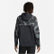 NIKE Repel Windrunner Camouflage Laufjacke Herren 010 - black/black/reflective silv M