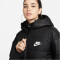 NIKE Sportswear Therma-FIT Repel Synthetic-Fill Parka mit Kapuze Damen 010 - black/black/white M
