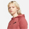 NIKE Sportswear Essential Fleece Hoodie Damen 691 - canyon rust/black S