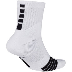 NIKE Elite Mid Basketball Socks 100 - white/black/black...