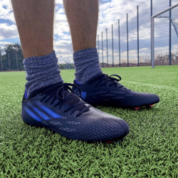 adidas X Speedflow.3 FG Fußballschuhe cblack/sonink/syello 42 2/3