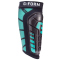 G-FORM Pro-S Vento Fu&szlig;ball Schienbeinschoner Kinder black/green logo/black S/M