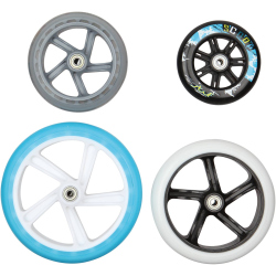 Stuf Scooterrollen black 14,5 cm