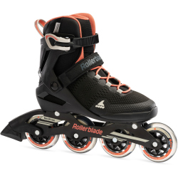 Rollerblade Sirio 84 Inlineskates Damen nero/corallo 39