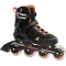 Rollerblade Sirio 84 Inlineskates Damen nero/corallo 40.5