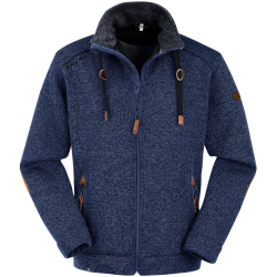 Maul Lichtenau Strickfleecejacke Herren blue 50