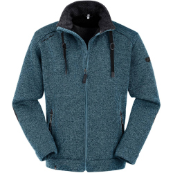 Maul Lichtenau Strickfleecejacke Herren petrol 48