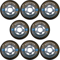 8er Pack K2 BOOSTER 80 mm 82A Inline Skates Rollen